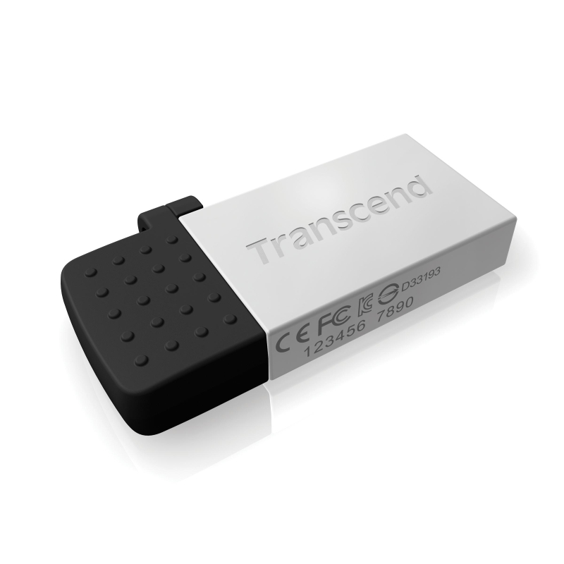 Флеш-память Transcend JetFlash 380, 16Gb, USB 2.0, micro USB, TS16GJF380S - фото 1