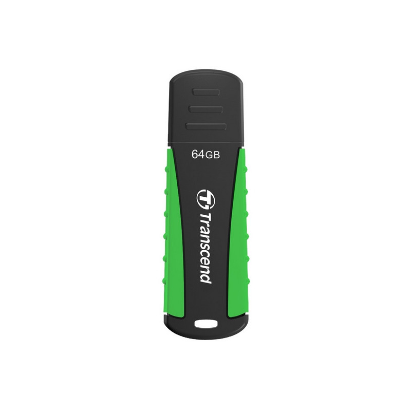 Флеш-память Transcend JetFlash 810, 64Gb, USB 3.1 G1, ч/зел, TS64GJF810 - фото 3