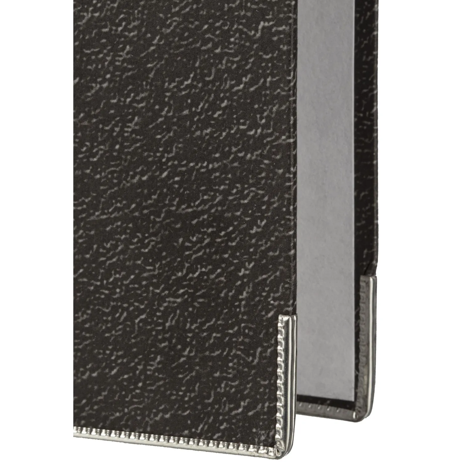 Папка-регистратор  80 мм мрамор с син кор.,мет.уг.,бум./бум - фото 3