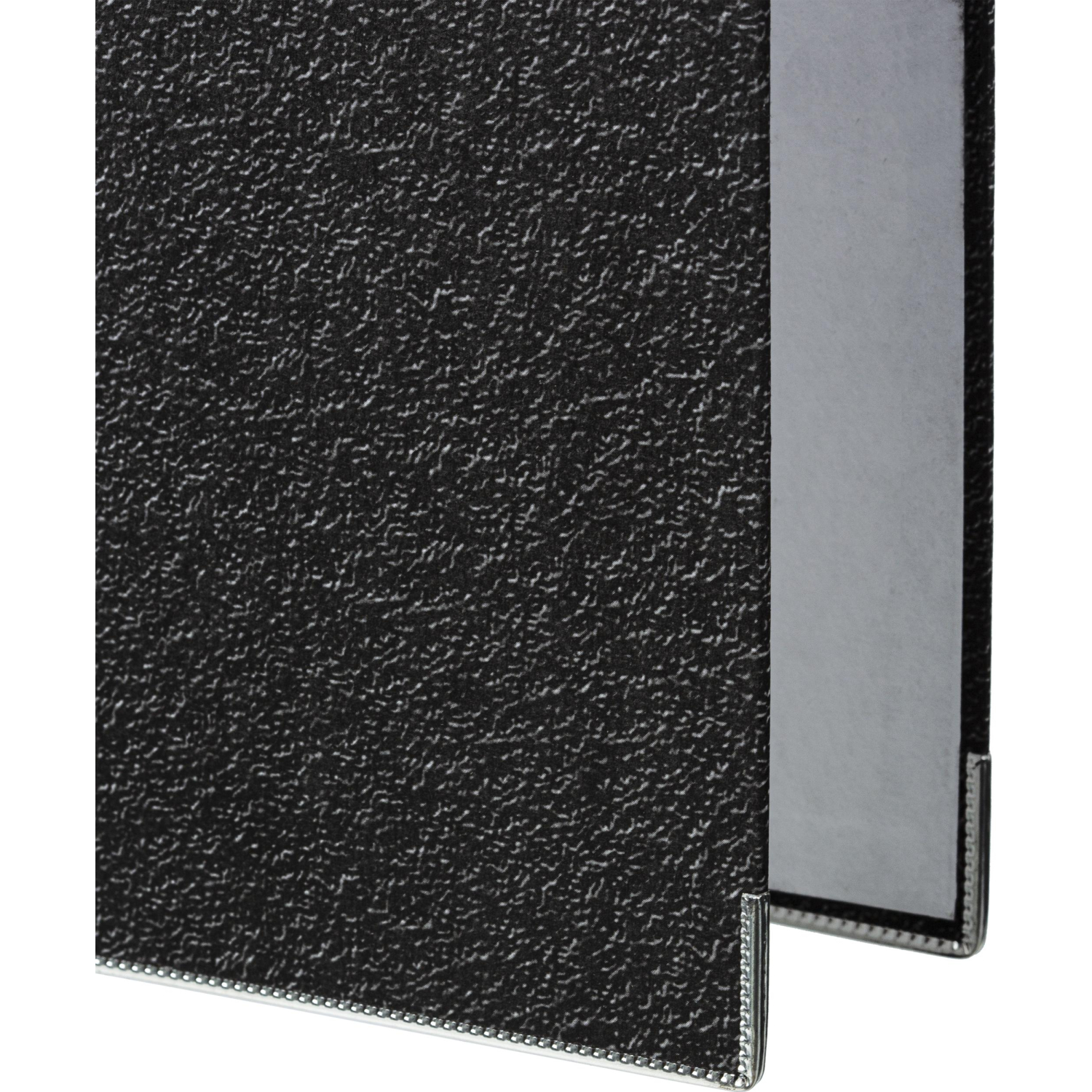 Папка-регистратор  80 мм мрамор с зелым кор,мет.уг.,бум/бум - фото 3