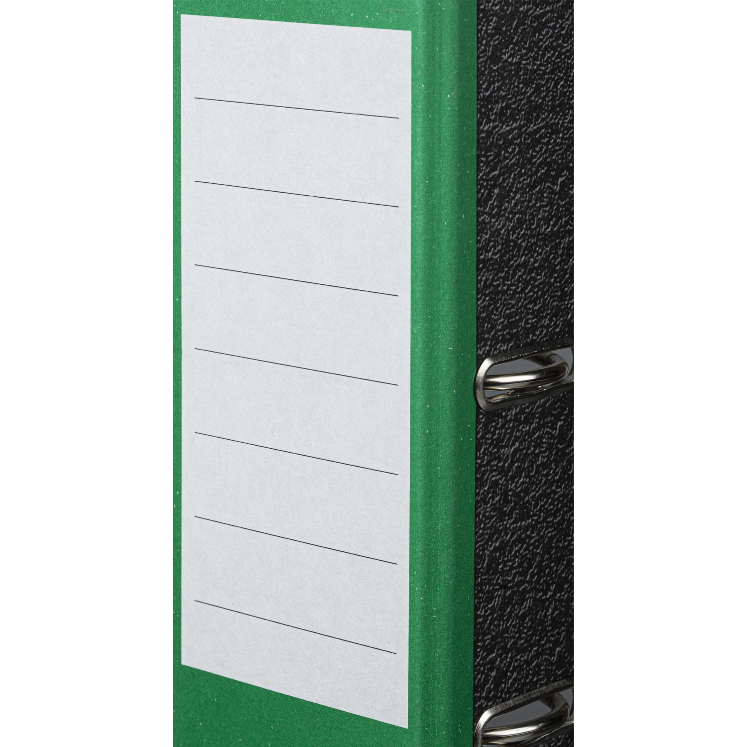 Папка-регистратор  80 мм мрамор с зелым кор,мет.уг.,бум/бум - фото 5