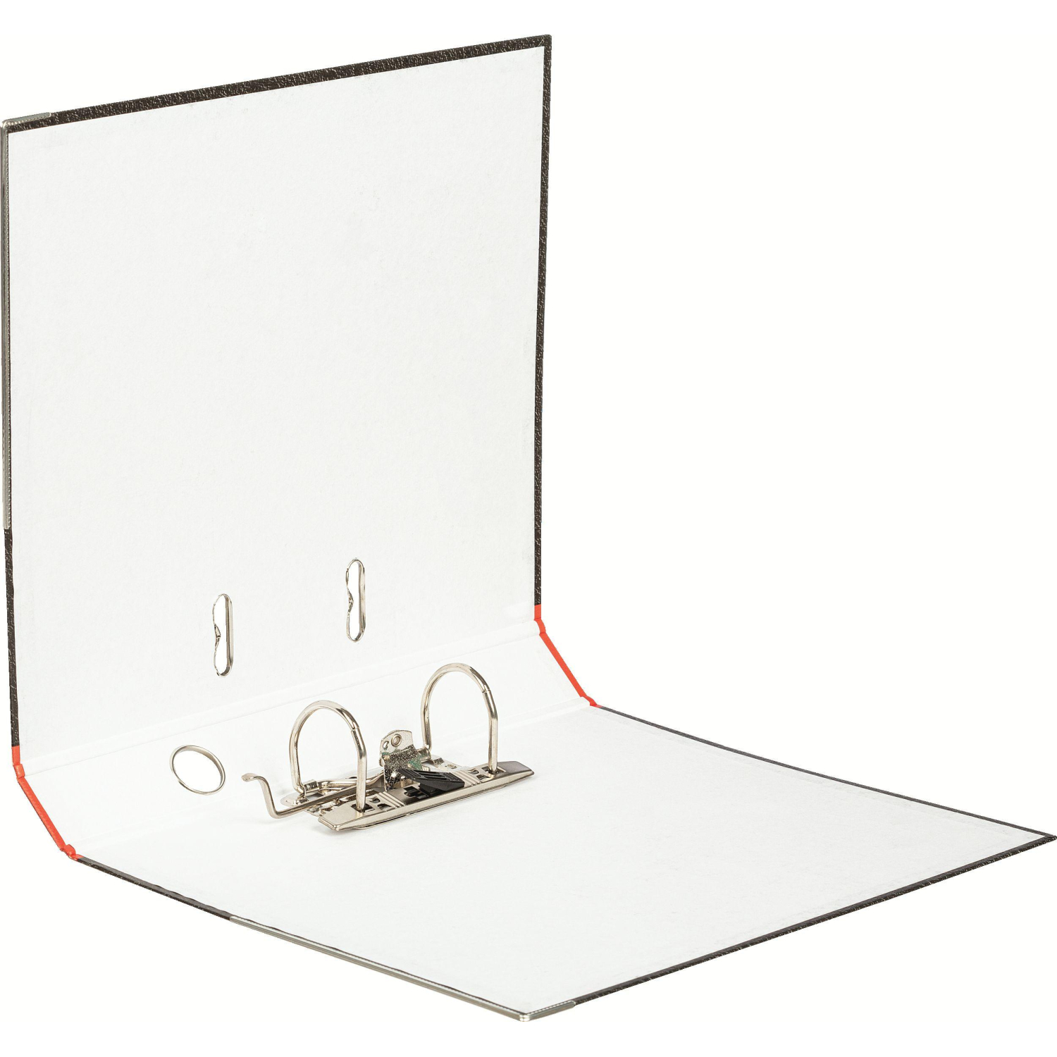 Папка-регистратор  50 мм мрамор с красн кор,мет.уг.,бум/бум - фото 7