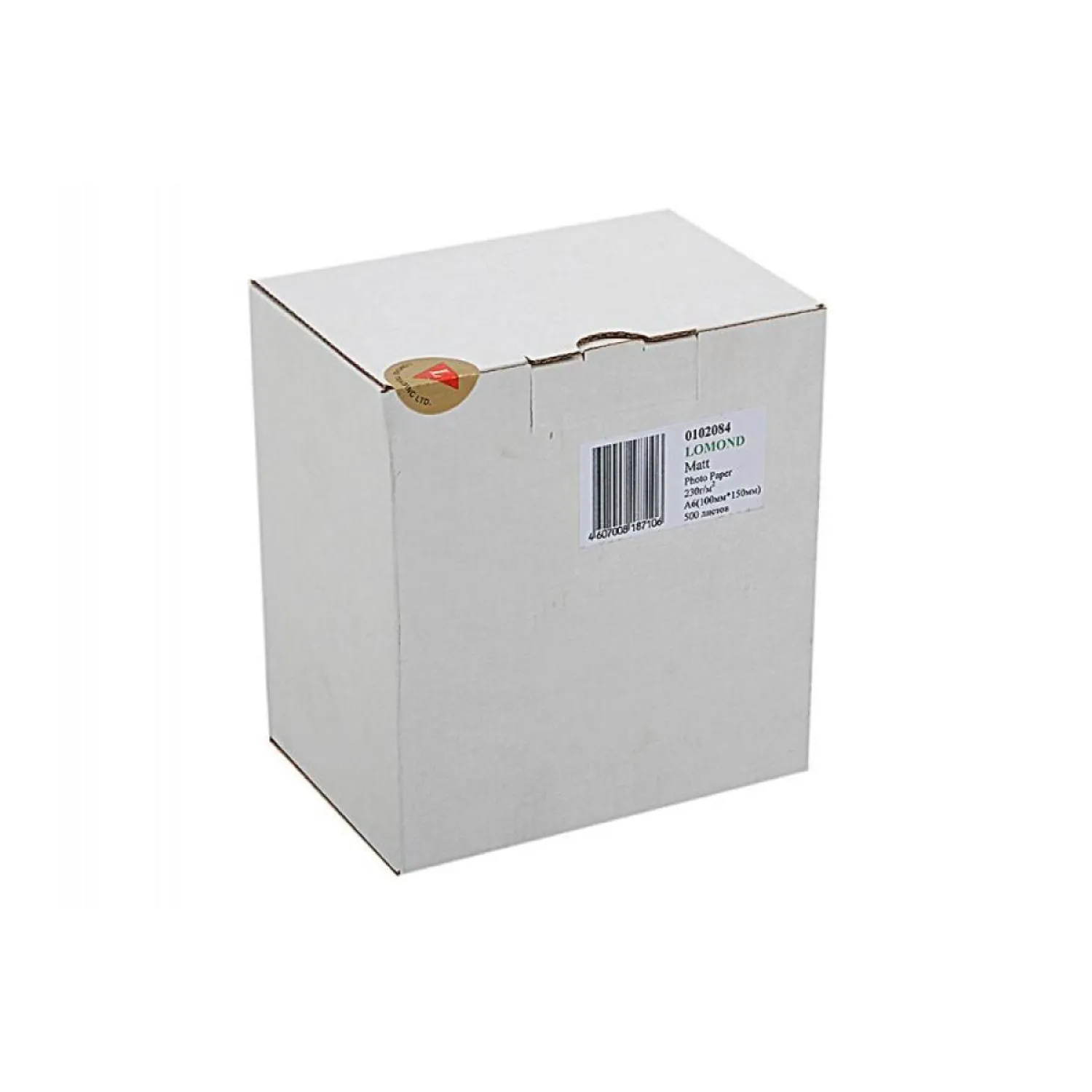 Фотобумага LOMOND односторонняя матовая 230г 10х15см 500л 0102084 - фото 1