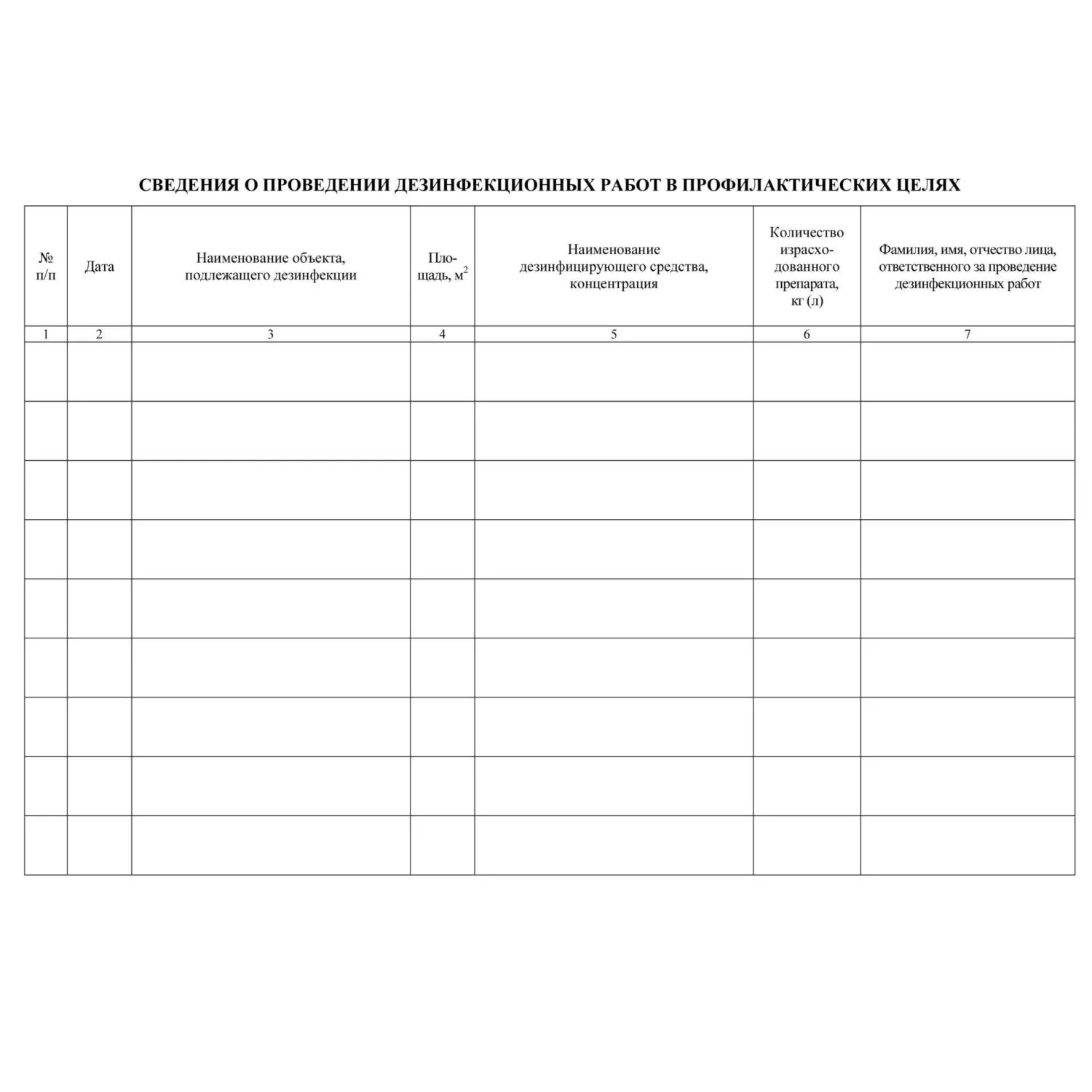 Журнал учёта получения и расх.дезинф.ср-в и провед.дезинф.работ,КЖ-595/1 - фото 5