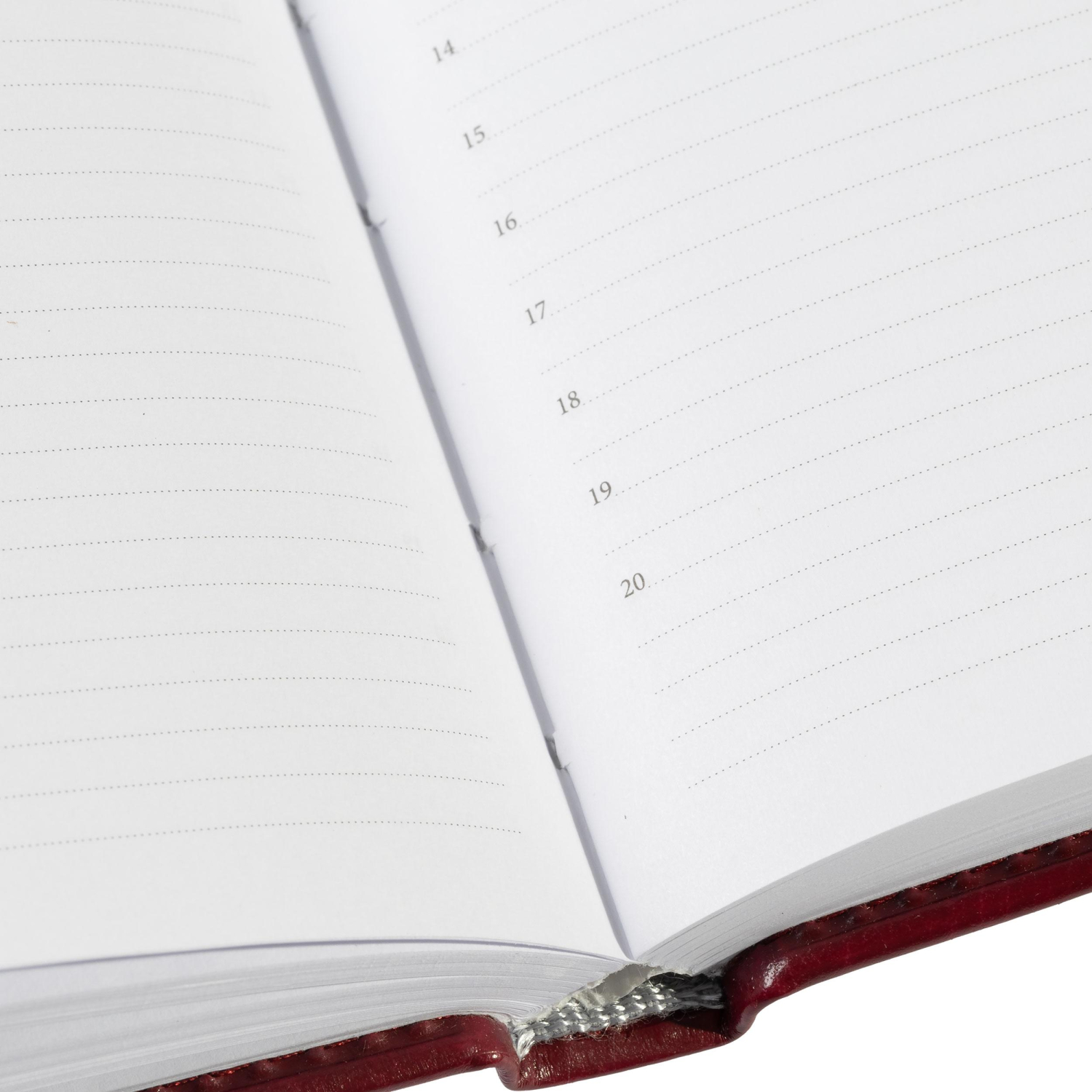 Ежедневник недатированный бордо, А6,100x150, 320стр, Agenda - фото 21