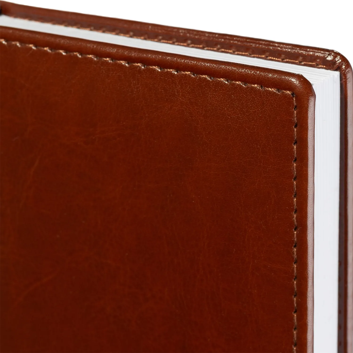 Ежедневник недатированный коричневый,А6,100x150, 320стр,Agenda - фото 5