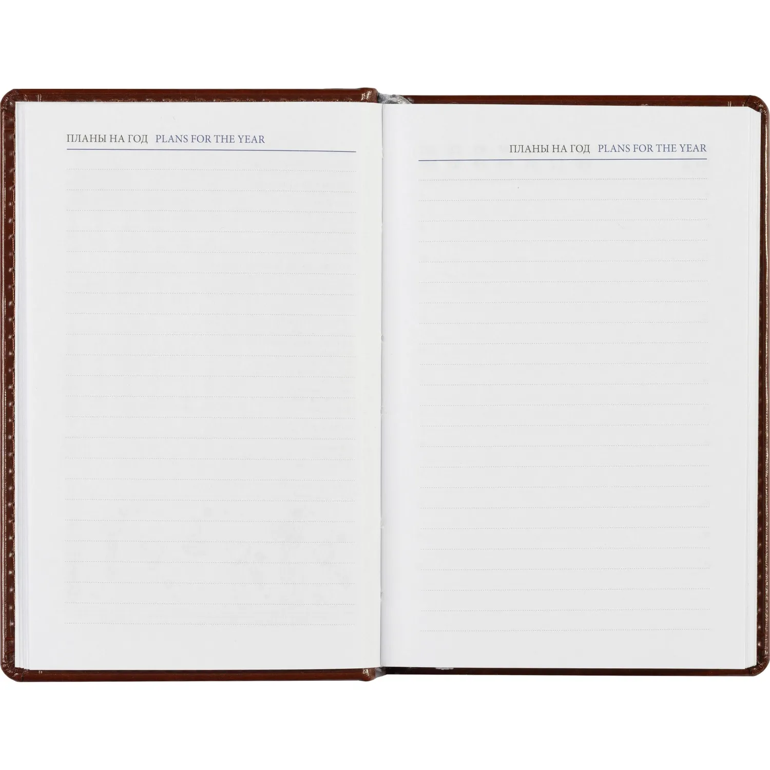 Ежедневник недатированный коричневый,А6,100x150, 320стр,Agenda - фото 16