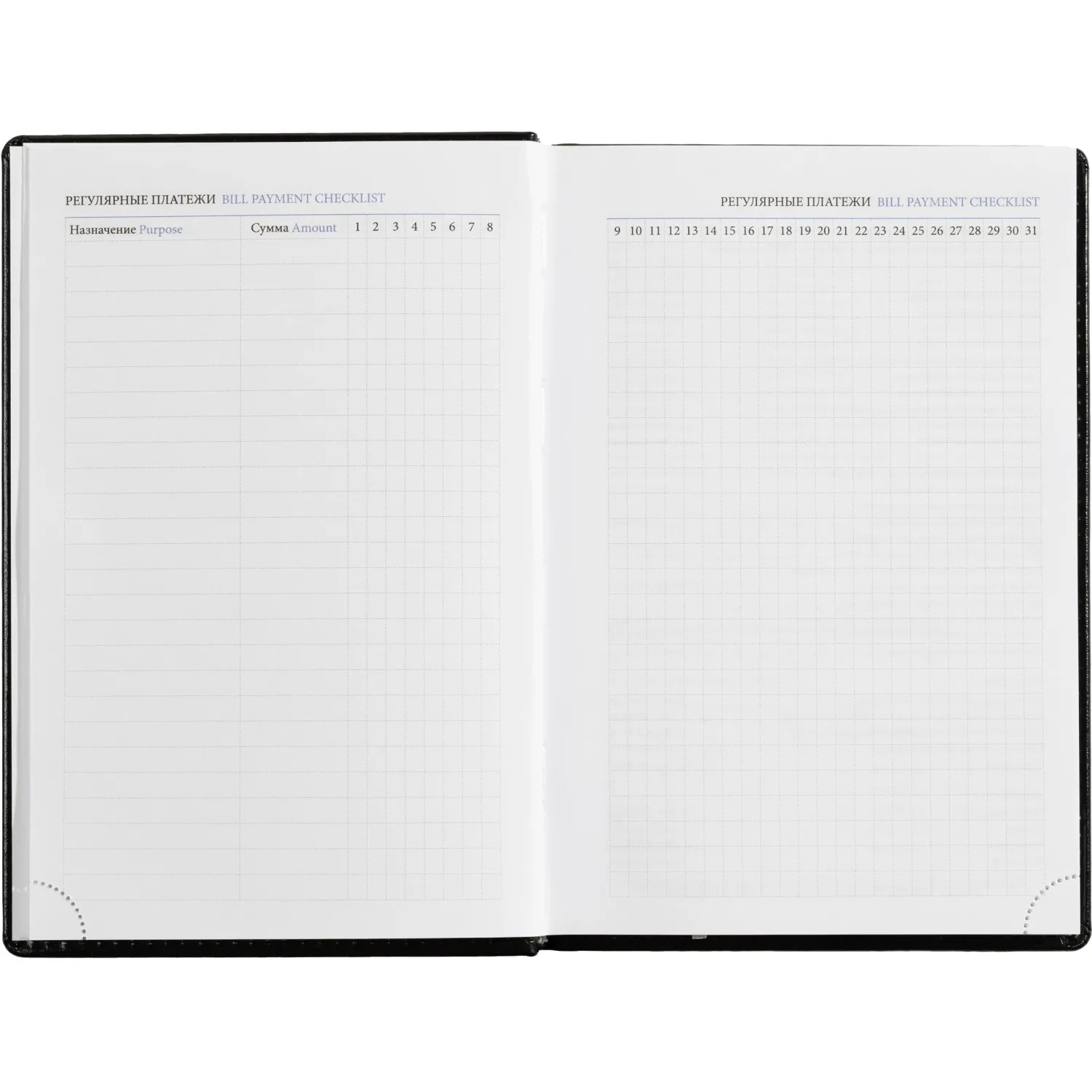Ежедневник недатированный черный, А5,148x218, 352стр, Agenda - фото 13