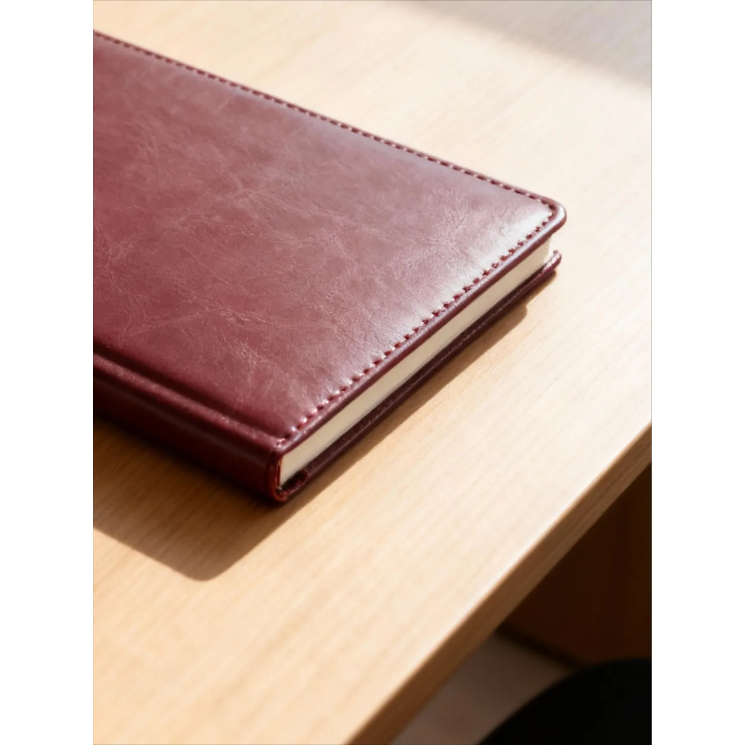 Ежедневник недатированный бордо,А5, 148x218, 352стр, Agenda - фото 7