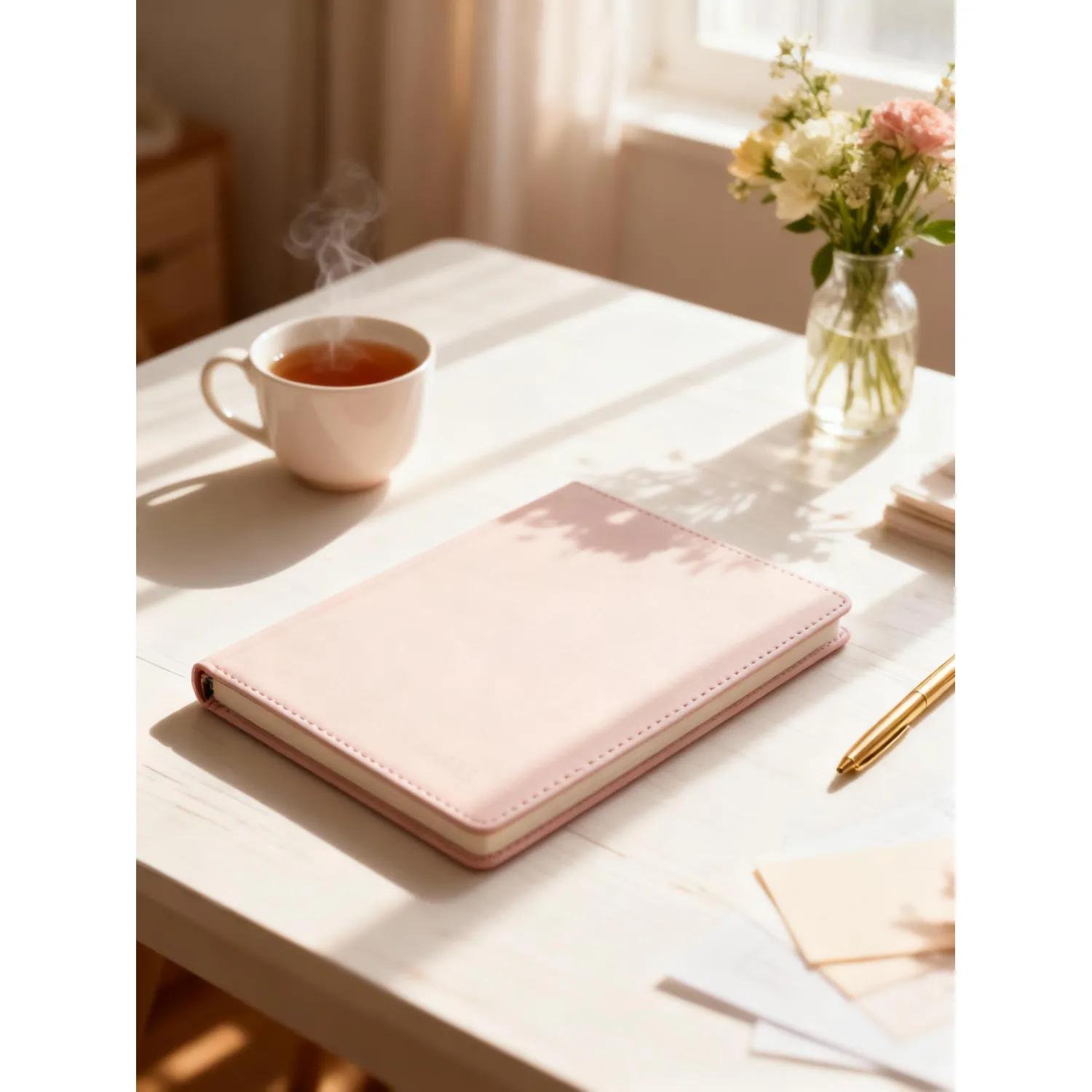 Ежедневник недатированный А5+, 136л, Velvet зефирный розовый  3-115/34 - фото 23