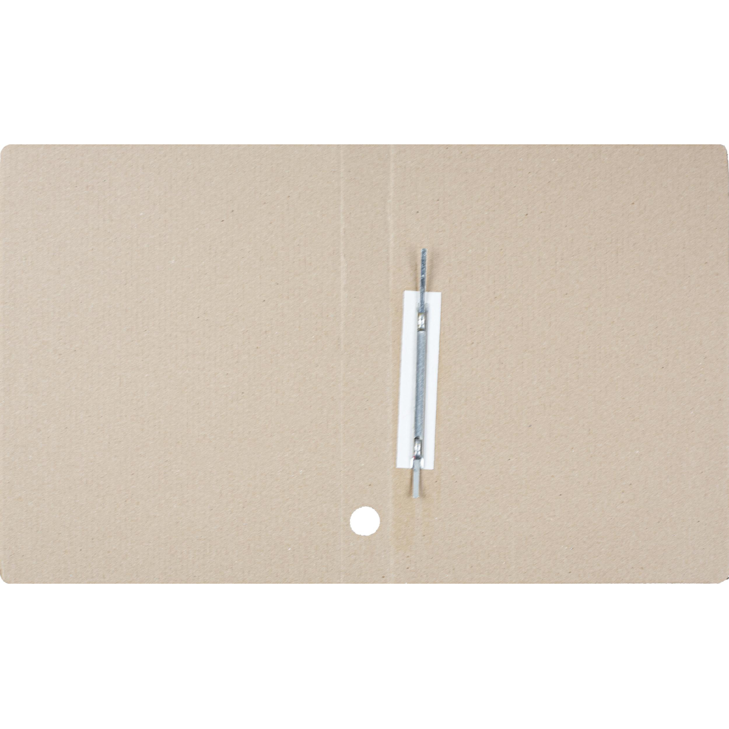 Скоросшиватель картон. 30мм белый 5шт/уп Скоросшиватель картон. 30мм белый 5шт/уп - фото 3