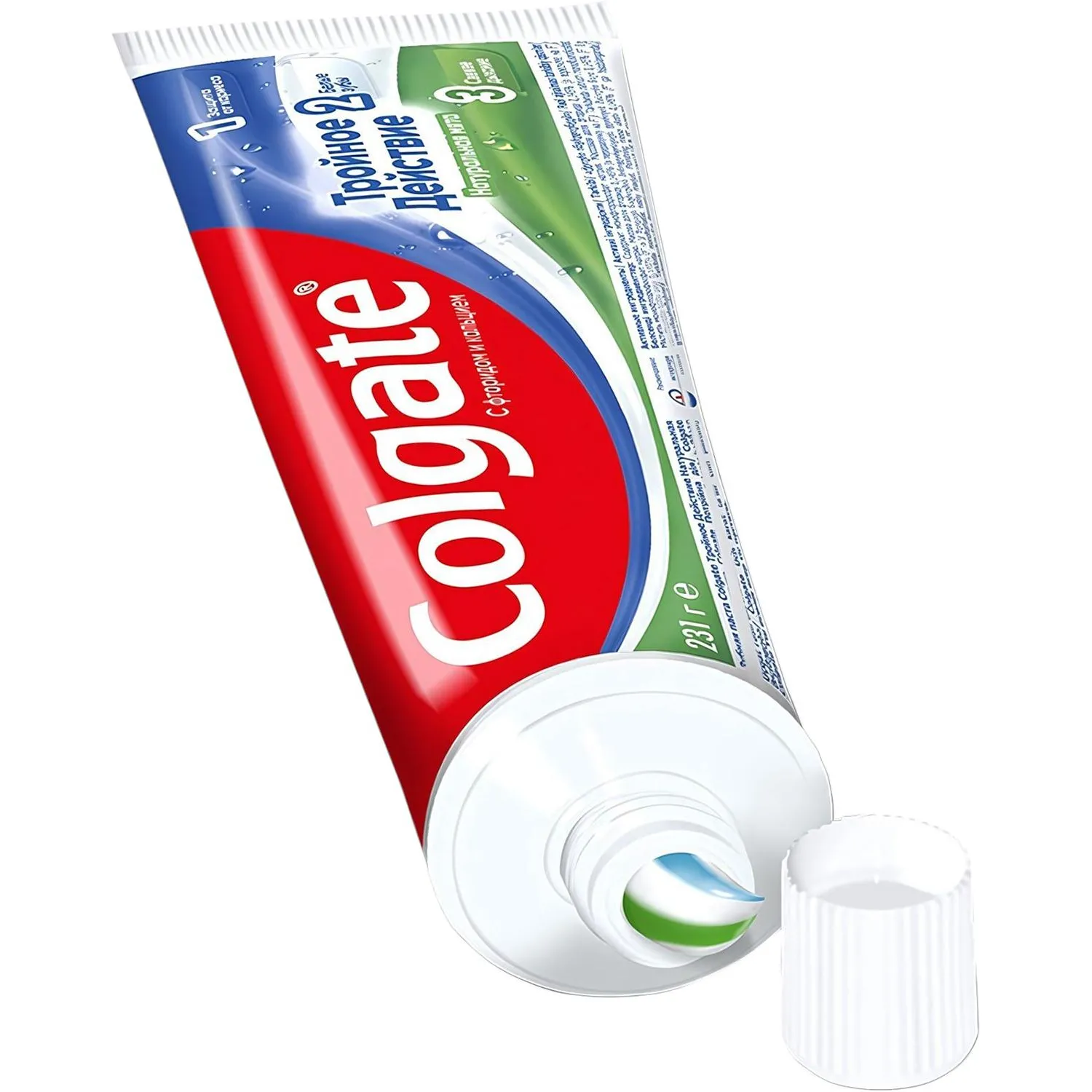 Зубная паста Colgate Тройное действие, 150 мл FCN89284 Зубная паста Colgate Тройное действие, 150 мл FCN89284 - фото 5