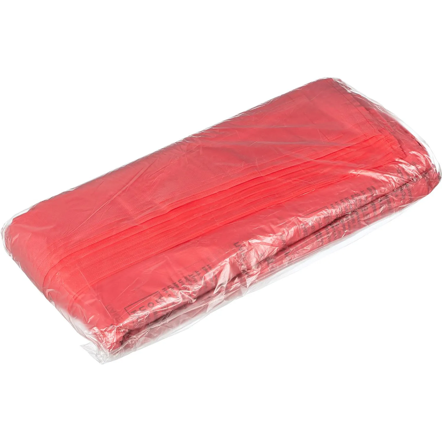 Пакет для мед.отходов кл.В красный 700х1100х18мкм, 120л, 100 шт/уп, Респект - фото 3