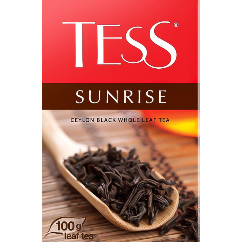 Чай Tess Sunrise листовой черный,100г 0587-15 - фото 1