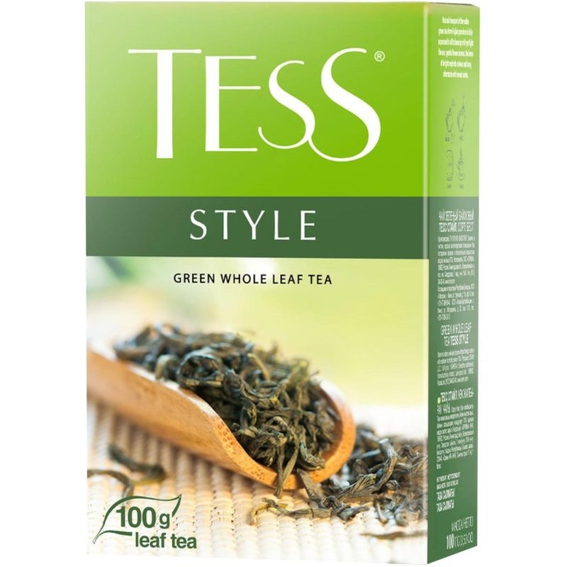 Чай Tess Style листовой зеленый,100г 0589-14 - фото 4