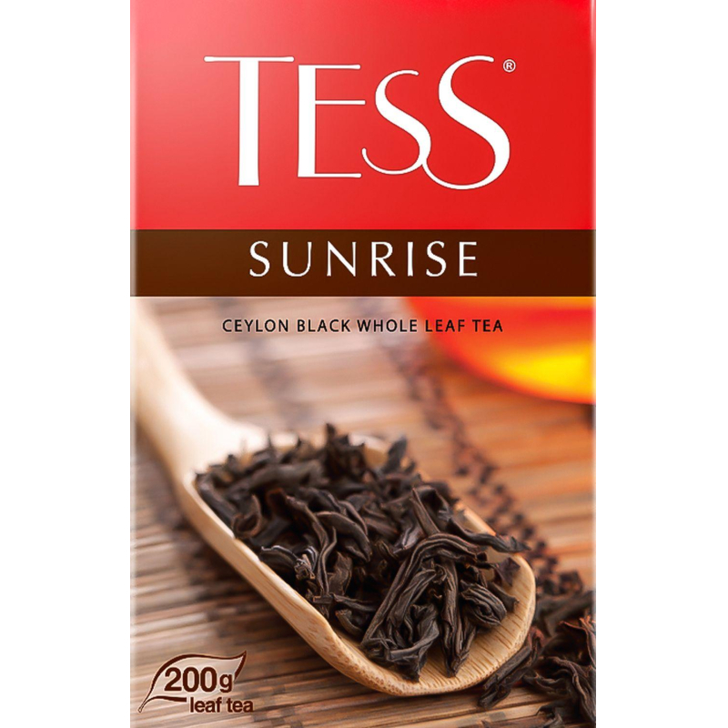 Чай Tess Sunrise листовой черный,200г 1004-12 - фото 1