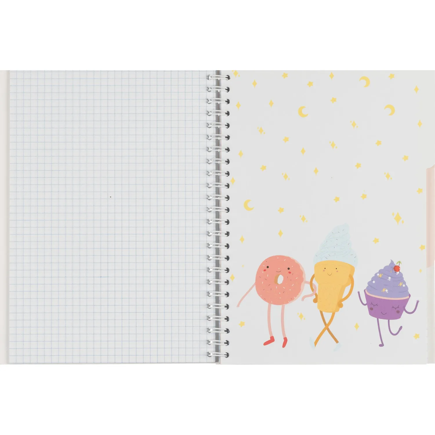 Бизнес-тетрадь А5,96л,кл,греб,мат.лам. Attache Selection Sweet Life Капкейк - фото 7