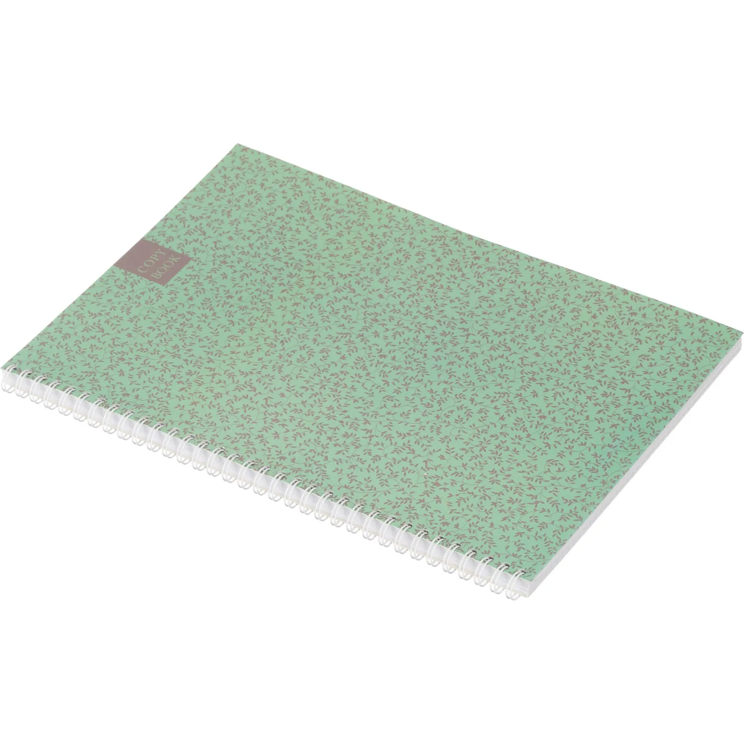 Бизнес-тетрадь А4,96л,точка,греб,обл.глянц.лам. Attache Fleur Мята - фото 4