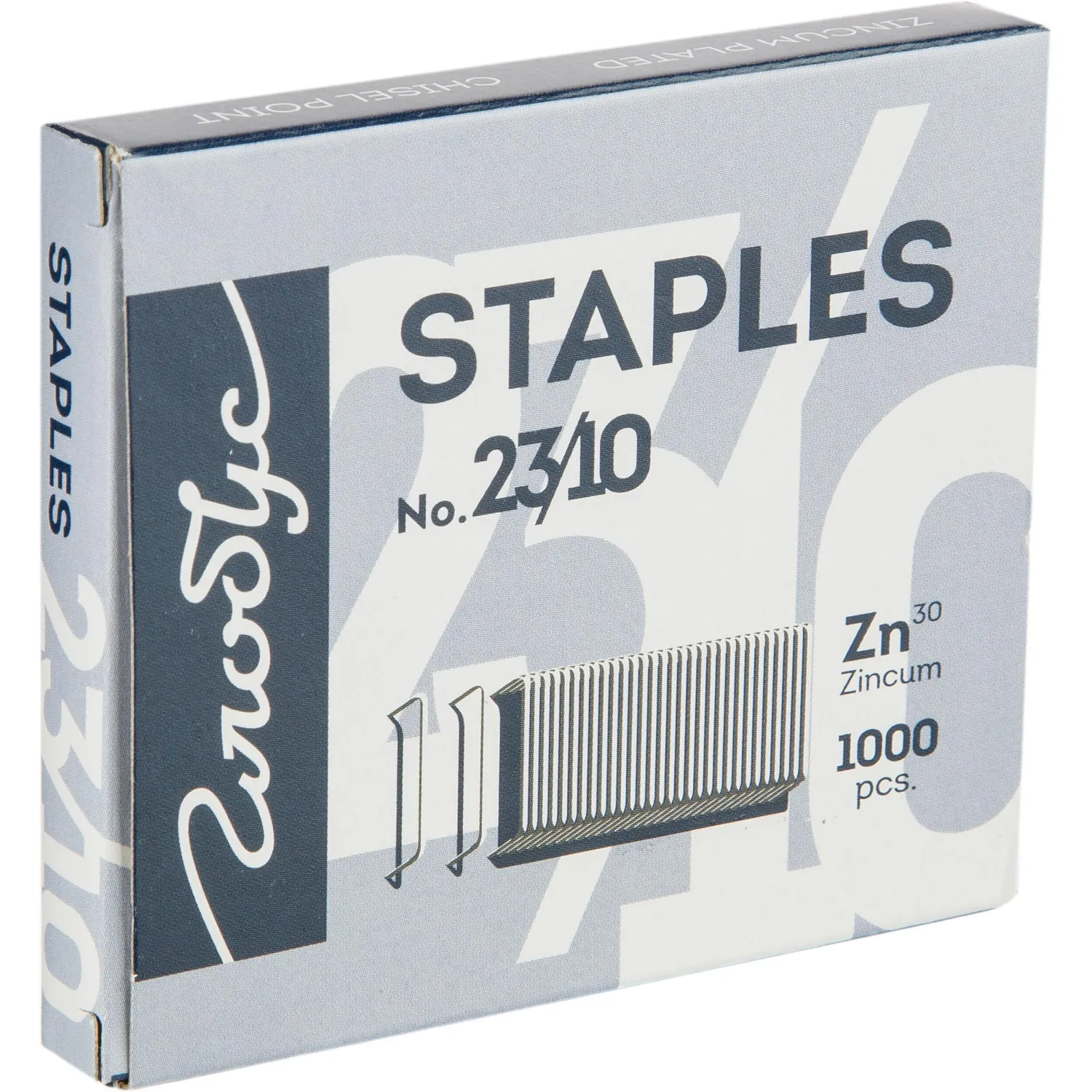 Скобы для степлера №23/10 Глобус С23/10-1000 оцинкованные 1000 шт/уп - фото 2