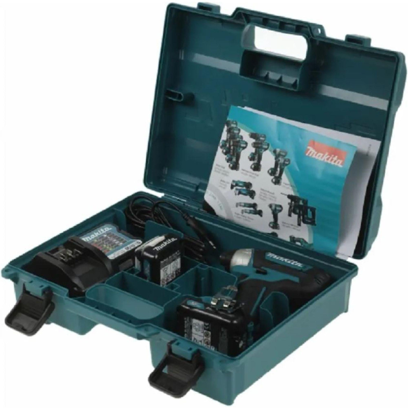 Шуруповерт аккум. ударный MAKITA 12В, CXT, 110Нм, 2х2.0Ач (TD110DWAE) - фото 5