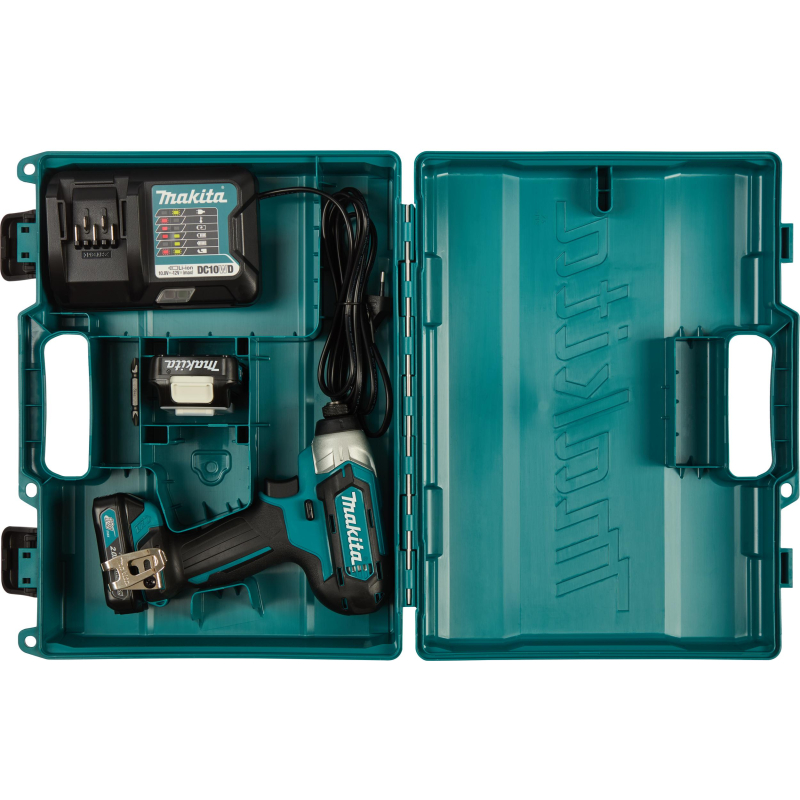Шуруповерт аккум. ударный MAKITA 12В, CXT, 110Нм, 2х2.0Ач (TD110DWAE) - фото 8