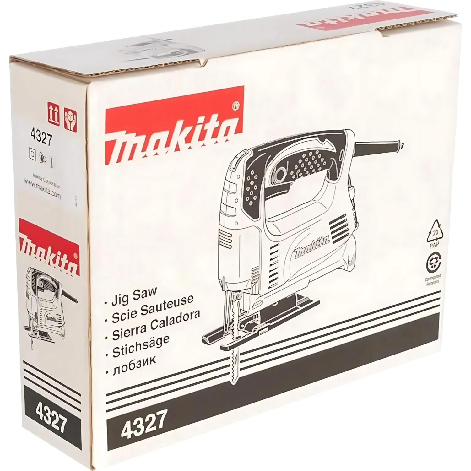 Электролобзик MAKITA 450Вт (4327) - фото 4