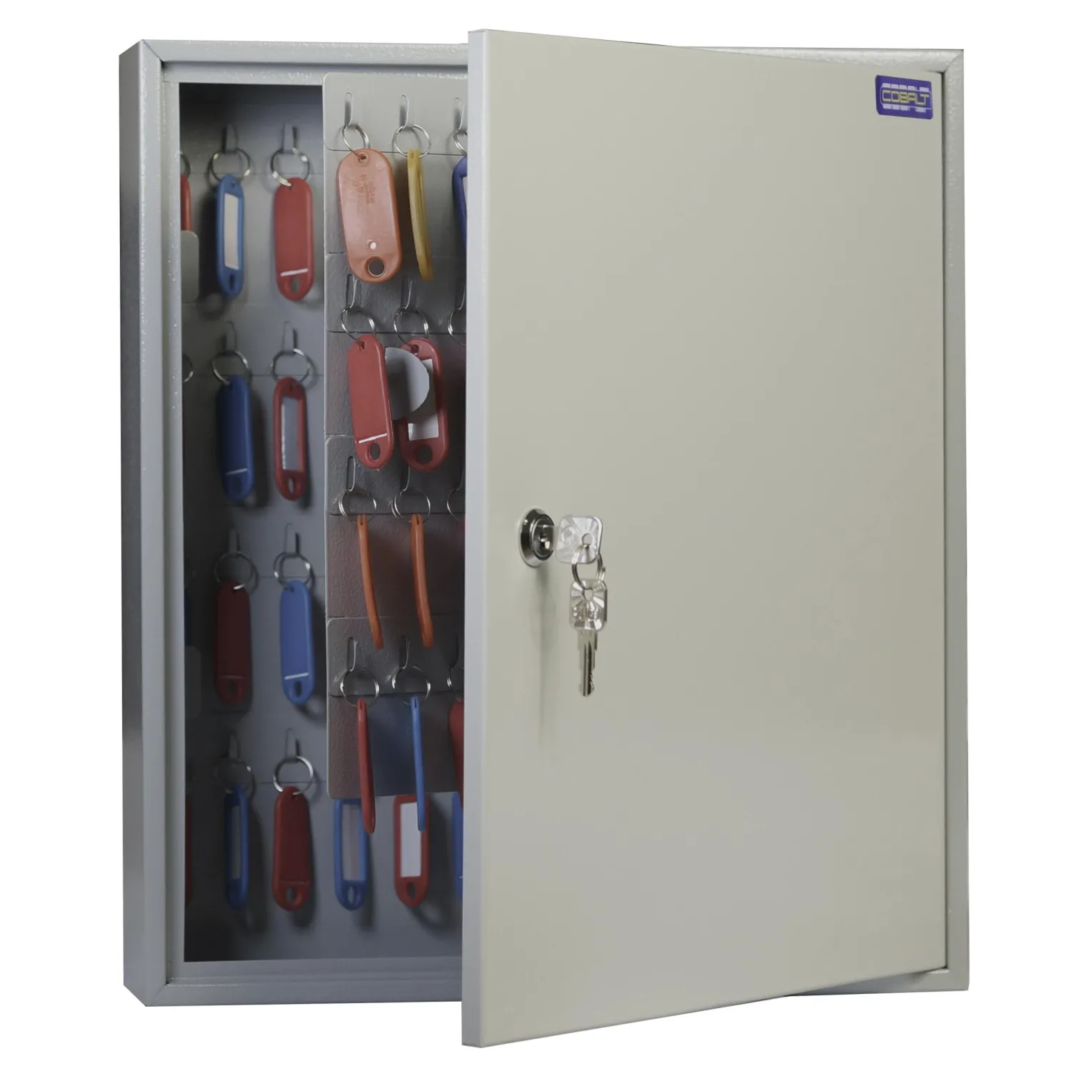 Шкаф для ключей Cobalt К-96 на 96 ключей с брелоками 325х85х360 - фото 2
