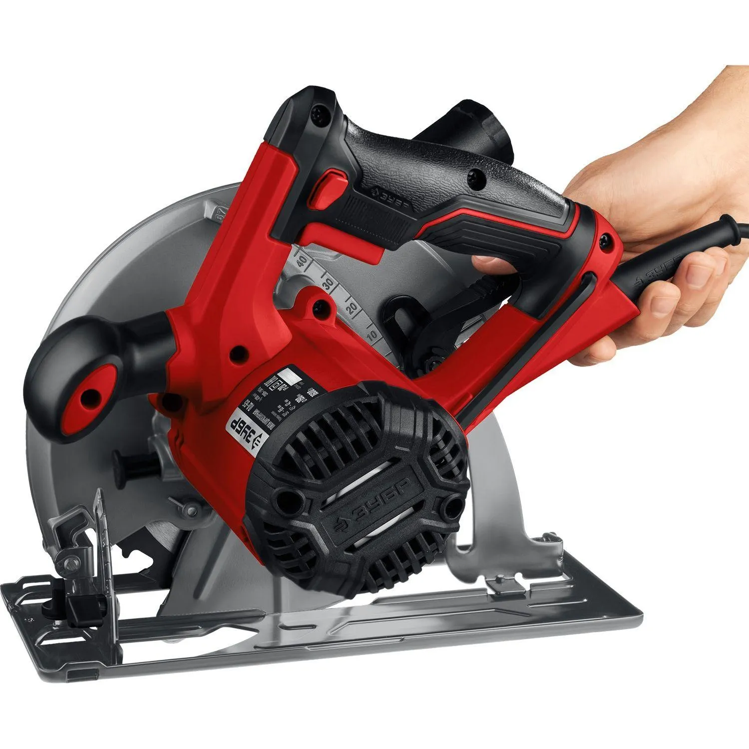 Пила циркулярная (дисковая) ЗУБР 1600Вт, d190х20мм (ПД-65) - фото 9