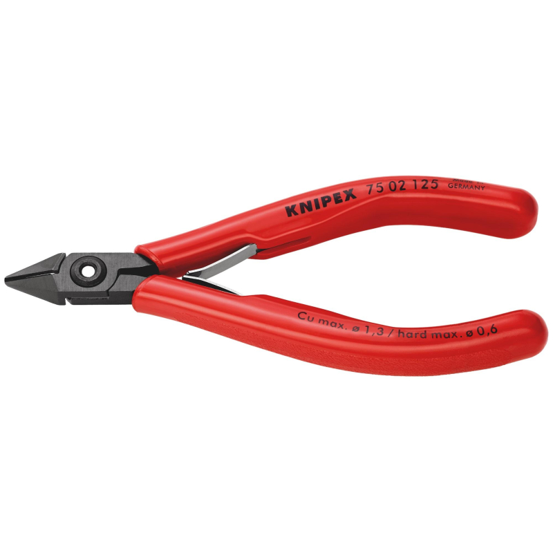 Бокорезы для электроники L-125 мм KNIPEX KN-7502125 - фото 2