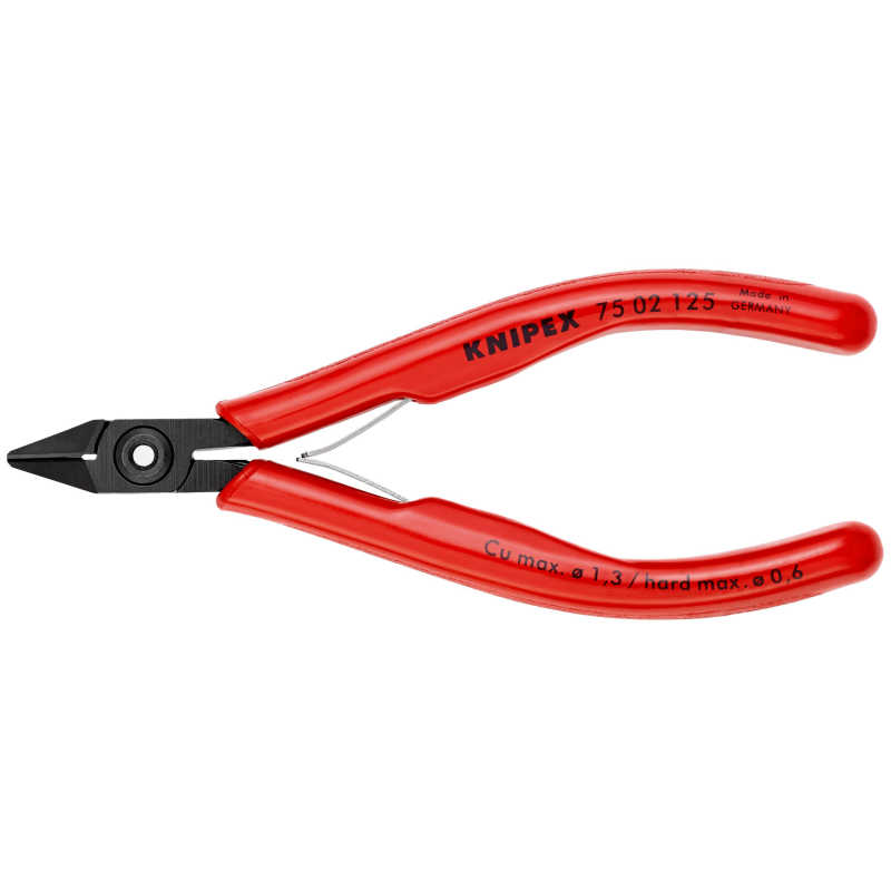 Бокорезы для электроники L-125 мм KNIPEX KN-7502125 - фото 3