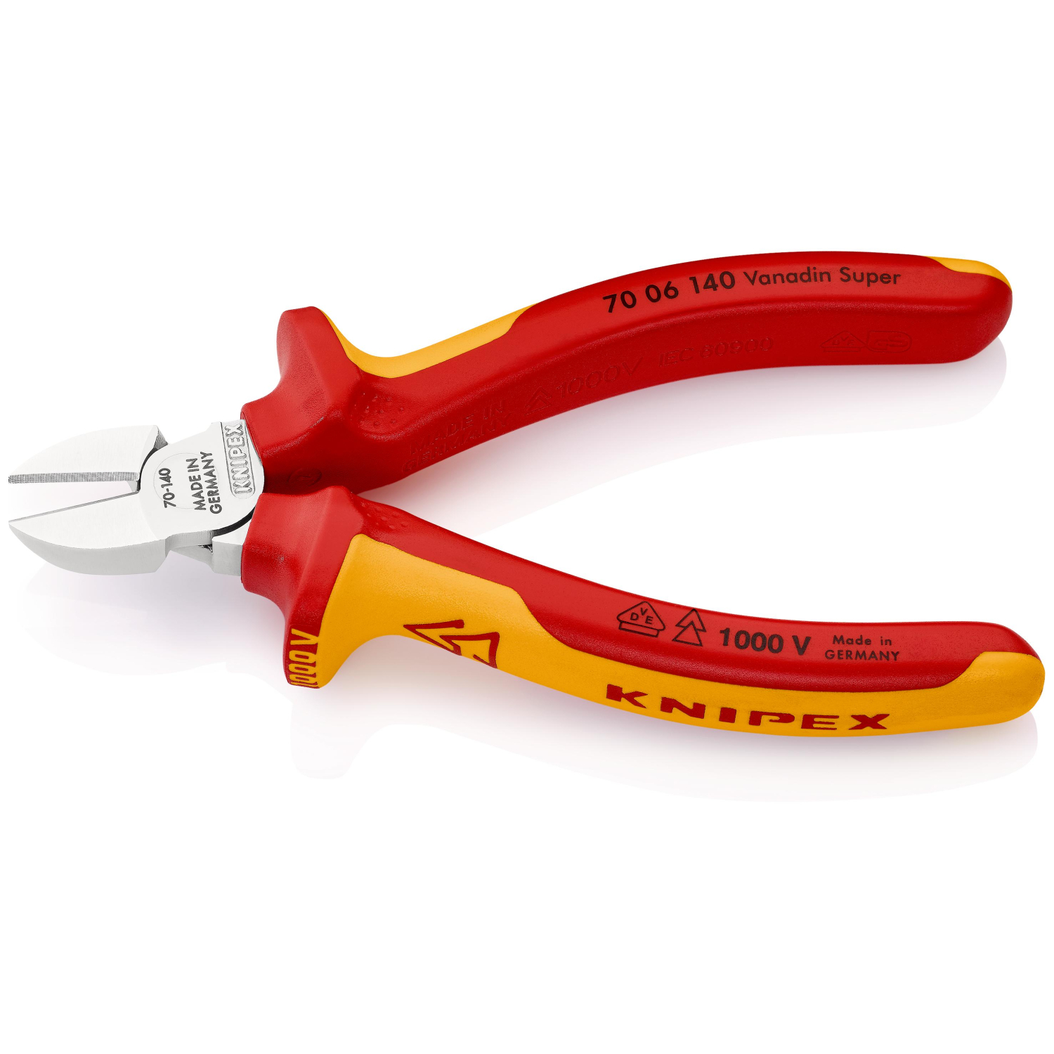 Бокорезы VDE L-140 мм KNIPEX KN-7006140 - фото 1