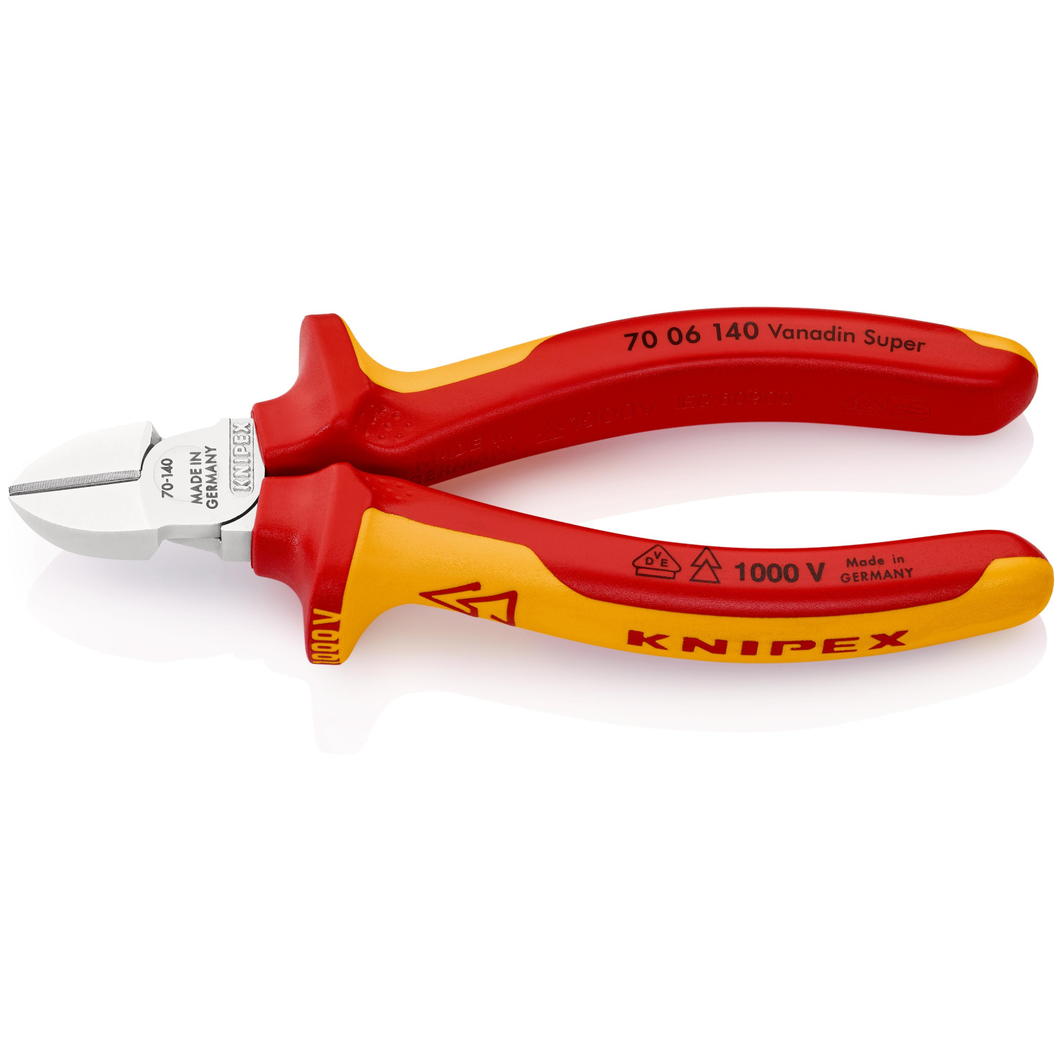 Бокорезы VDE L-140 мм KNIPEX KN-7006140 - фото 2