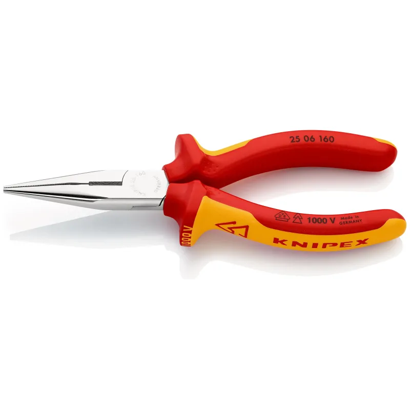 Длинногубцы VDE L-160 мм KNIPEX KN-2506160 - фото 2