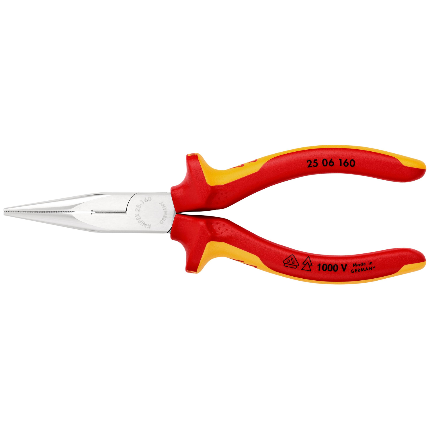 Длинногубцы VDE L-160 мм KNIPEX KN-2506160 - фото 3