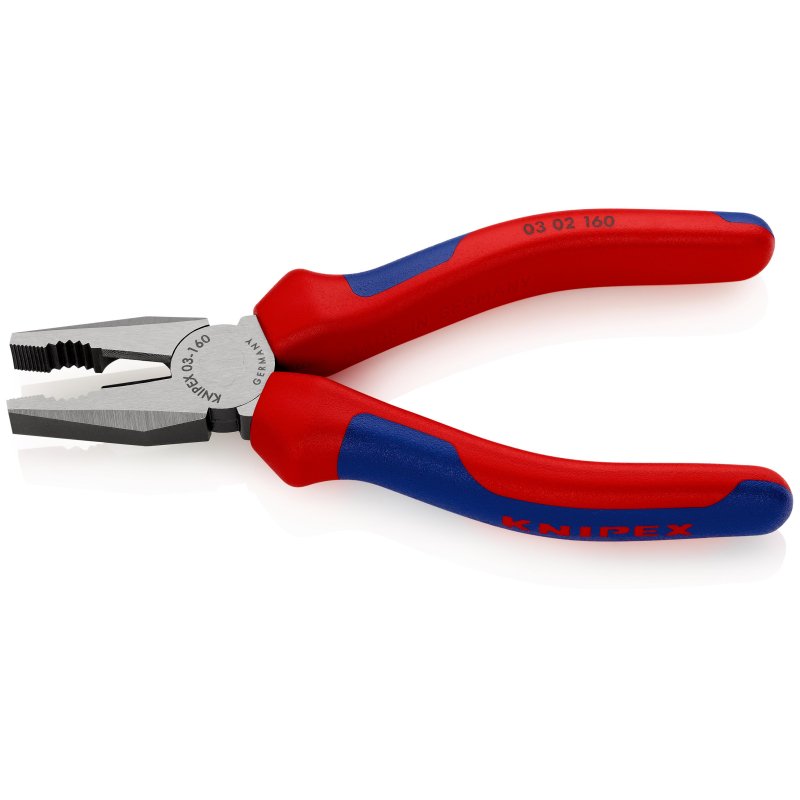Плоскогубцы комбинированные L-160 мм KNIPEX KN-0302160 - фото 1