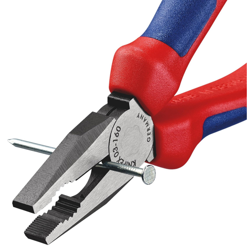 Плоскогубцы комбинированные L-160 мм KNIPEX KN-0302160 - фото 4