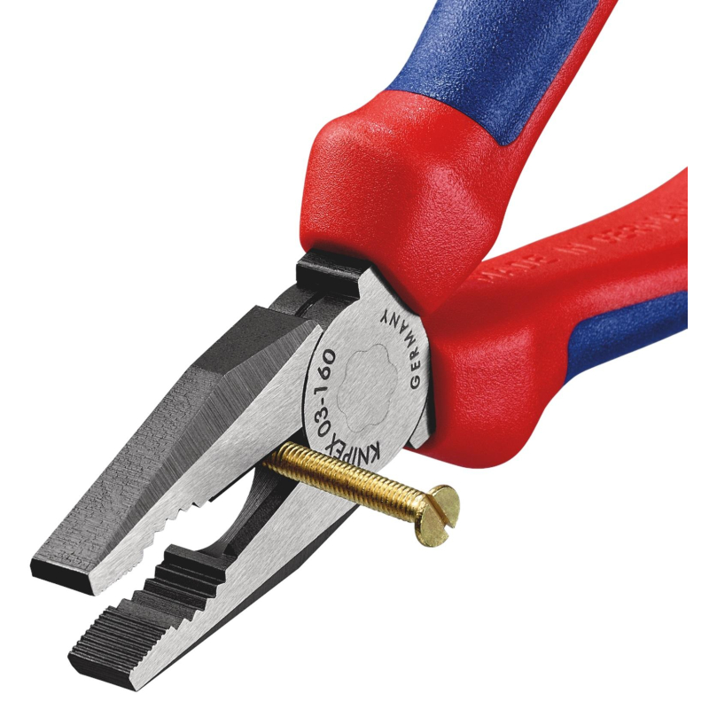 Плоскогубцы комбинированные L-160 мм KNIPEX KN-0302160 - фото 5