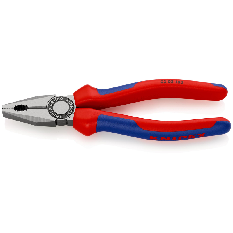 Плоскогубцы комбинированные L-180 мм KNIPEX KN-0302180 - фото 2
