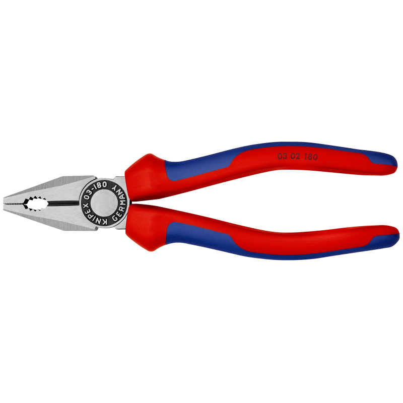 Плоскогубцы комбинированные L-180 мм KNIPEX KN-0302180 - фото 3