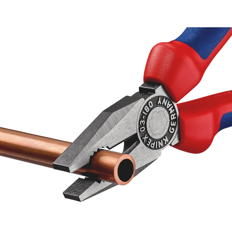 Плоскогубцы комбинированные L-180 мм KNIPEX KN-0302180 - фото 5