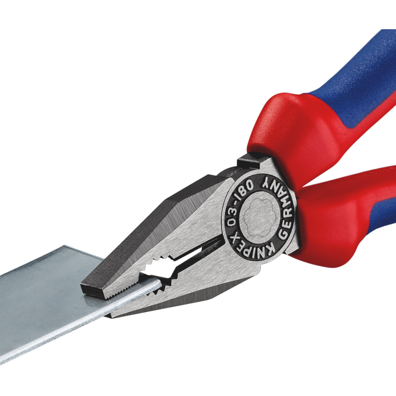 Плоскогубцы комбинированные L-180 мм KNIPEX KN-0302180 - фото 7