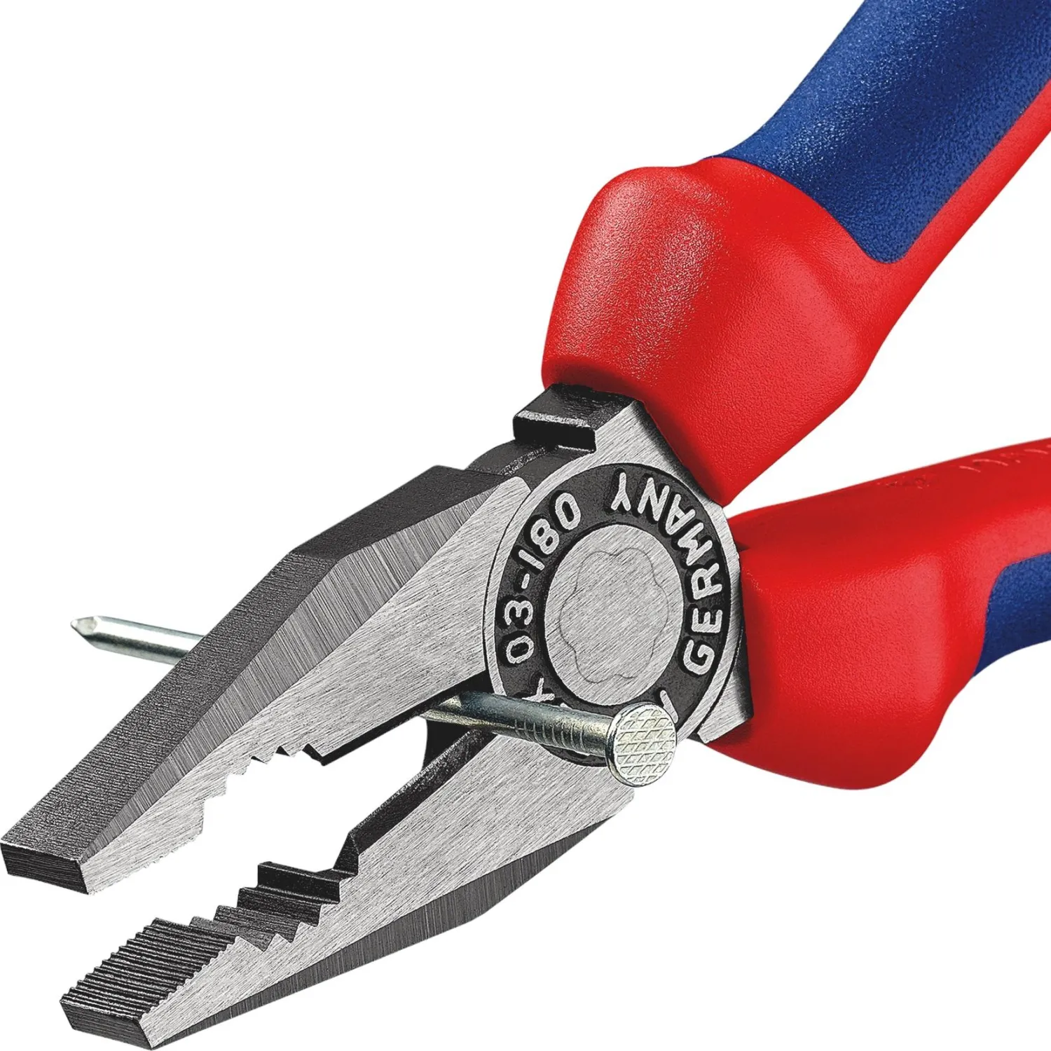 Плоскогубцы комбинированные L-180 мм KNIPEX KN-0302180 - фото 10