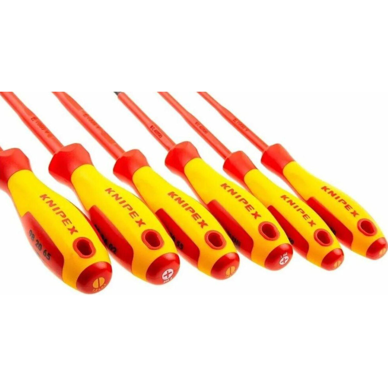 Набор отверток 6 предметов VDE KNIPEX KN-002012V01 - фото 3