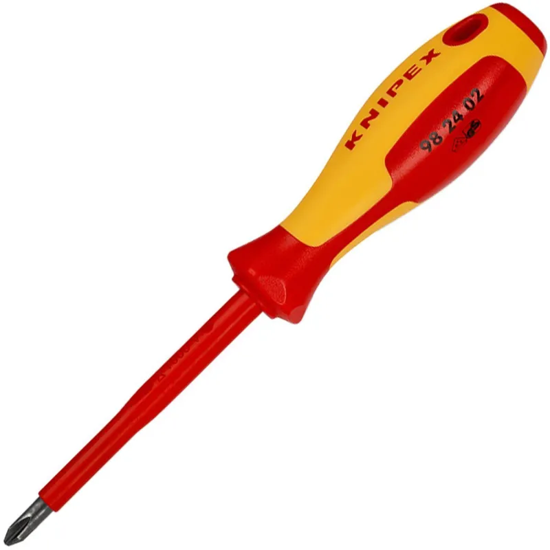 Отвертка диэлектрическая PH2 VDE KNIPEX KN-982402 - фото 1