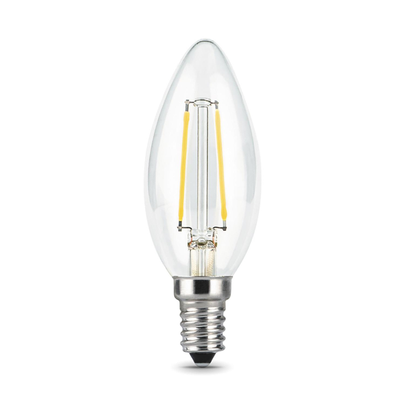 Лампа светодиодная Gauss LED Filament Свеча E14 9Вт 680Лм 2700К (103801109) - фото 3