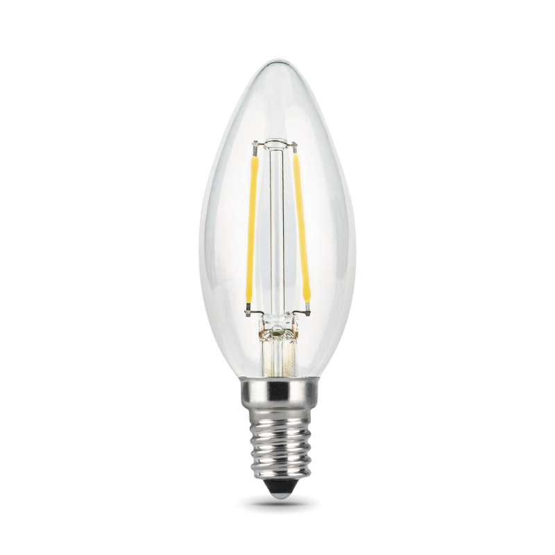 Лампа светодиодная Gauss LED Filament Свеча E14 11Вт 720Лм 2700К, 103801111 - фото 3