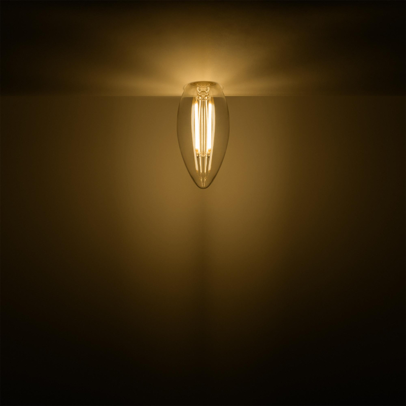 Лампа светодиодная Gauss LED Filament Свеча E14 11Вт 720Лм 2700К, 103801111 - фото 5