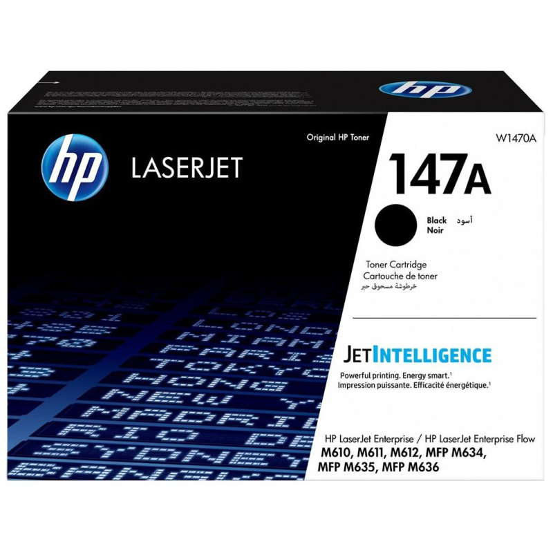Картридж лазерный HP 147A W1470A чер. для LJ M610dn - фото 2