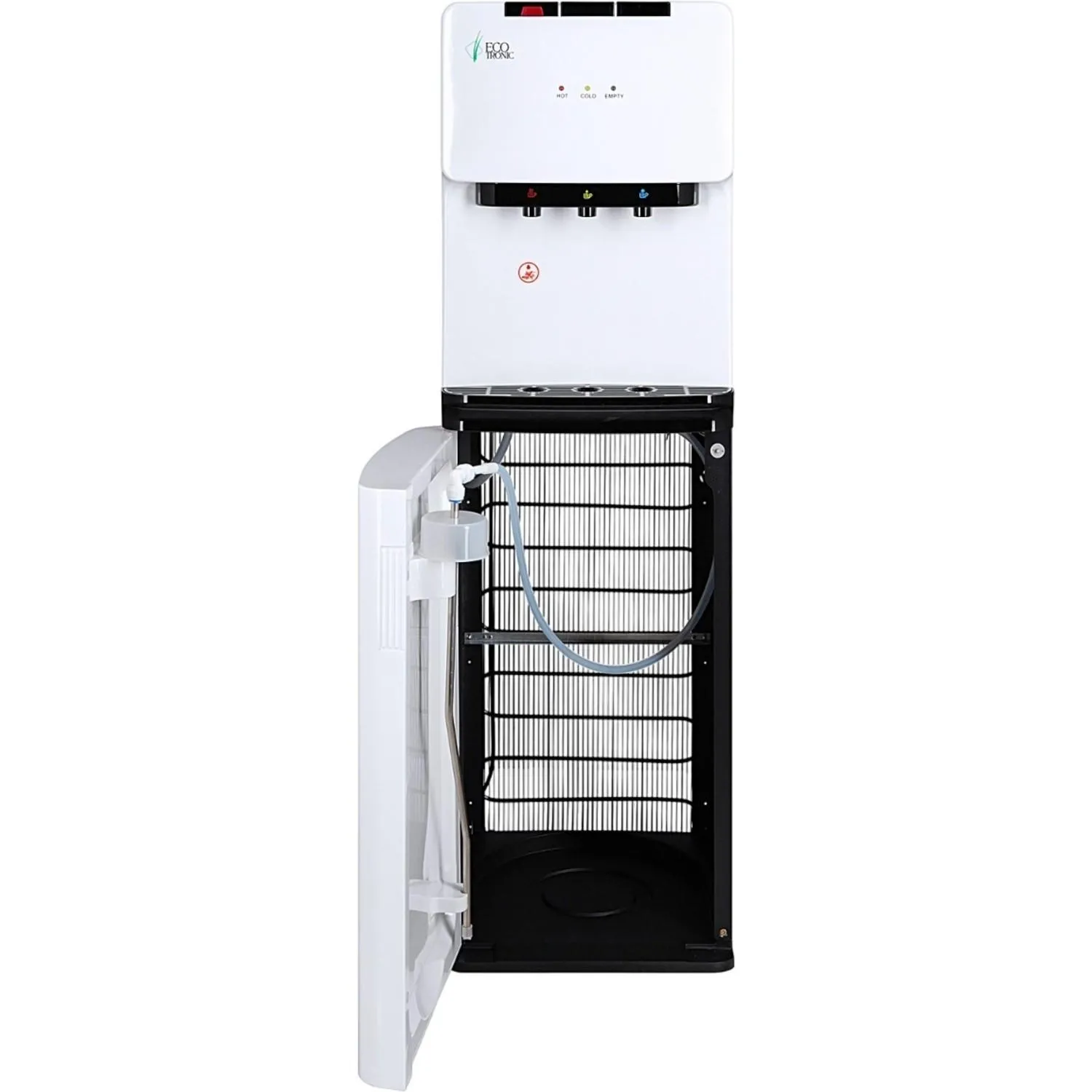 Кулер Ecotronic K41-LX  white-black с нижней загрузкой бутыли и комп охлажд - фото 3