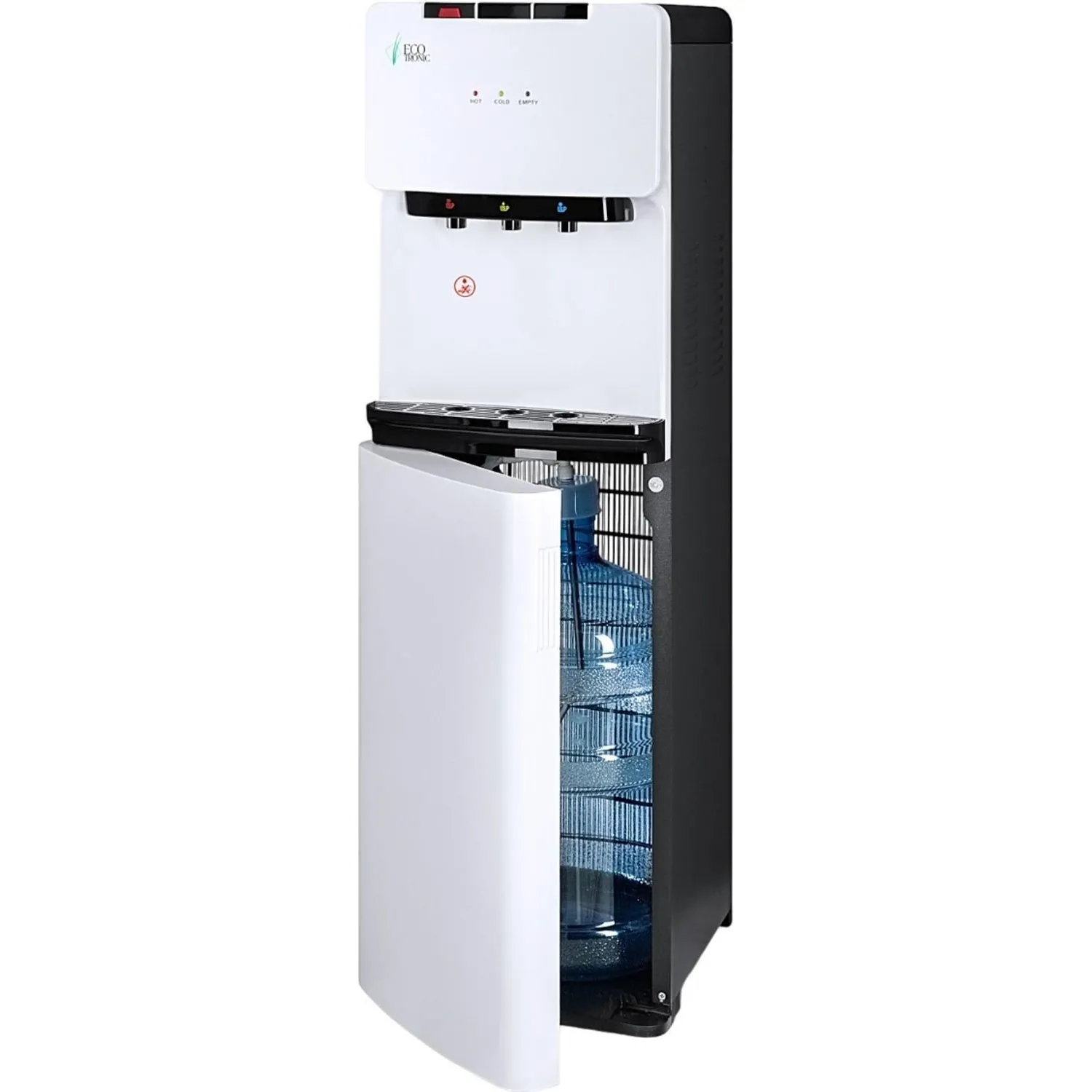 Кулер Ecotronic K41-LX  white-black с нижней загрузкой бутыли и комп охлажд - фото 5